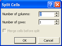 split-cells-window
