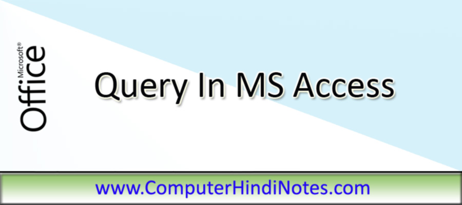 What is query