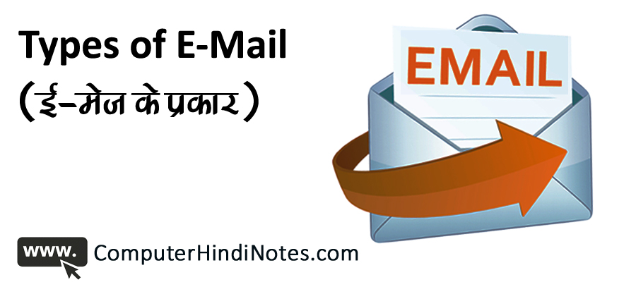 Types of E-Mail (ई-मेल के प्रकार)