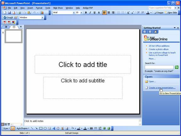 how to make powerpoint presentation view only