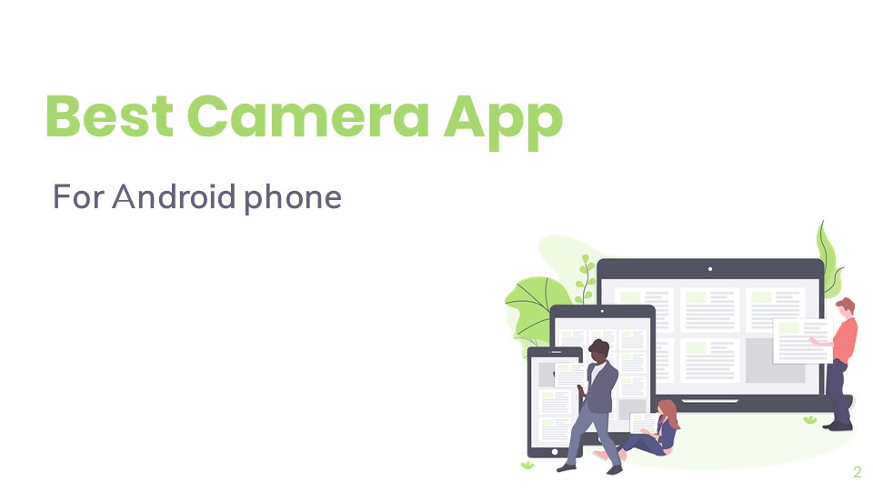 एंड्राइड फ़ोन के लिए बेहतर कैमरा एप्प