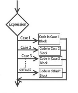 switch case flow diagram